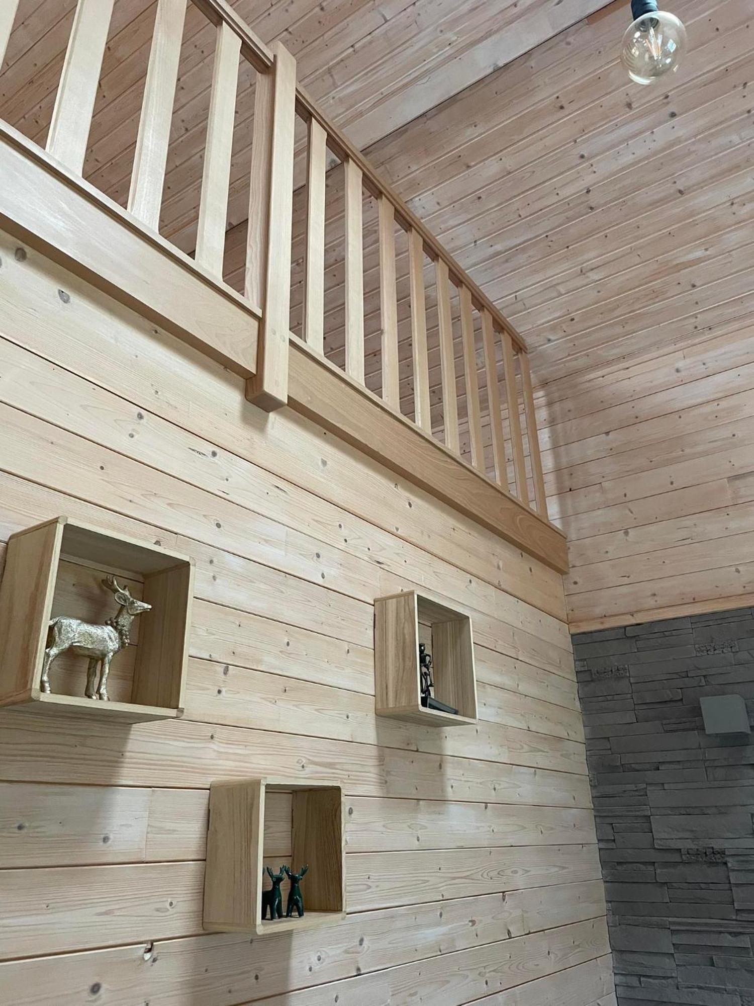Chalet Tjaffers Lodge Durbuy Exterior foto